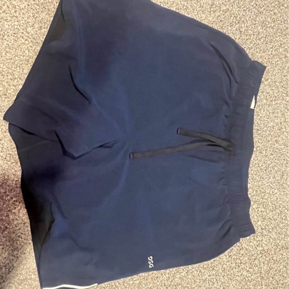 Men’s DSG running shorts with built-in compression shorts